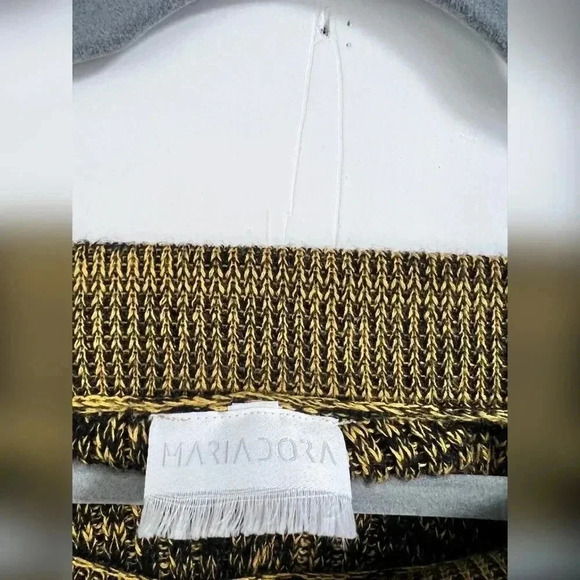 MARIA DORA FRILL CASHMERE BLEND SHORTS SIZE S - Picture 5 of 6